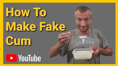 fake sperma|Creating Realistic Fake Sperm: A Step